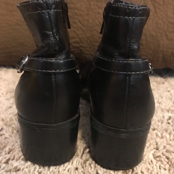 Naturalizer Black Ankle Boots Booties Size 6.5 VGC - Picture 6 of 8